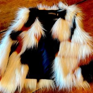 Faux fur vest